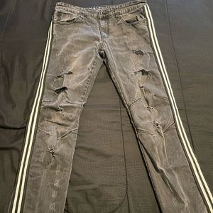 Men's Ripped Jeans Slim Fit Skinny Jeans